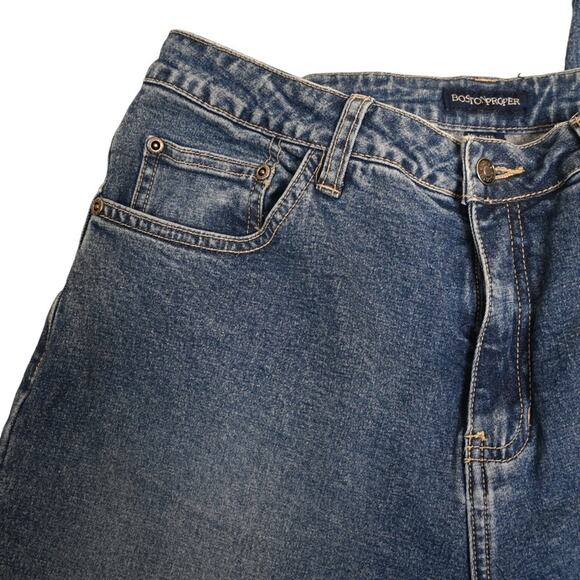 Boston Proper Womens 10 Straight Leg Jeans - Picture 6 of 10